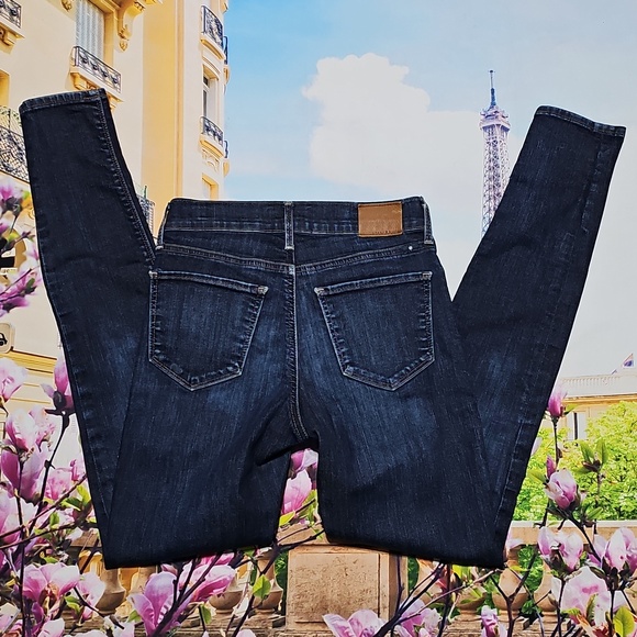 Lucky Brand Skinny Jeans in Dark Indigo Size 0/25 - Picture 7 of 7